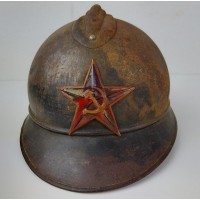 Ranskalainen kypärä m15 punatähdellä